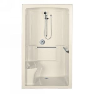 Kohler K 12109 P 47 FREEWILL Freewill Barrier Free Shower Module With Polished S