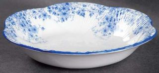 Shelley Dainty Blue Coupe Cereal Bowl, Fine China Dinnerware   Dainty Shape,Blue