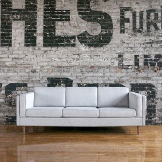 Gus Modern Adelaide Sofa ECSFADEL mh / ECSFADEL cc Color Varsity Charcoal