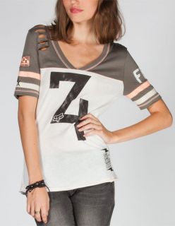 Machine Womens Football Tee Bone In Sizes Small, X Large, X Small, Medium,