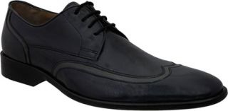 Mens Giorgio Brutini 24917   Navy/Gray Leather Lace Up Shoes