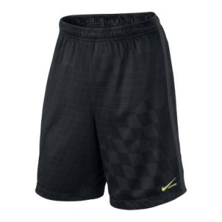 Nike Lax Print Mens Lacrosse Training Shorts   Black