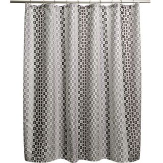 Tempo Grey Shower Curtain (GreyMaterials 100 percent polyesterDimensions 70 inches wide x 72 inches longCare instructions Machine washableThe digital images we display have the most accurate color possible. However, due to differences in computer monit
