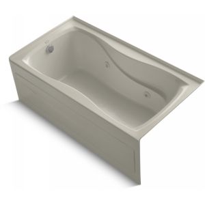 Kohler K 1209 LA G9 HOURGLASS Hourglass Whirlpool With Integral Apron and Left H