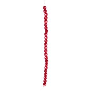 Dcwv Bead Strand 7 inch Ceramic Round Gloss Red Bead Set (RedDimensions 7 inches longQuantity One (1) strandAll weights and measurements are approximate and may vary slightly from the listed information. )