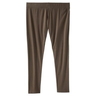 MOSSIMO SUPPLY CO. Brown Suede Color Legging   2 Plus