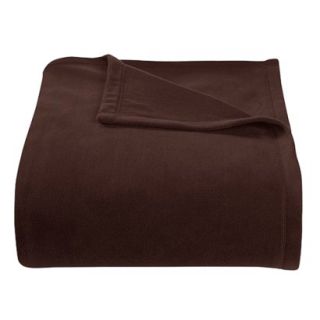 BLANKET MICROFLEECE CHOC BR   Twin