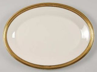 Lenox China Aristocrat 14 Oval Serving Platter, Fine China Dinnerware   Dimensi