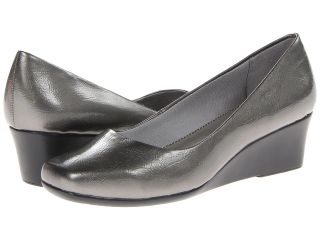 LifeStride Garam Womens Wedge Shoes (Gray)