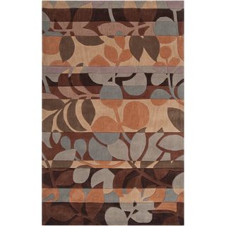 Hand tufted Arschot Chocolate Rug (9 X 13)