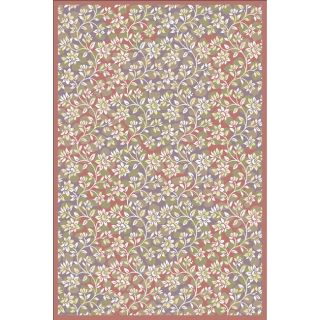 Woven Viscose Afreen Teastain Area Rug (5 X 7)