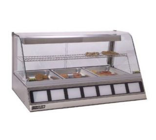 Roundup Heated Display Cabinet, Holds 3 Full Size Pans 2 1/2 in Deep