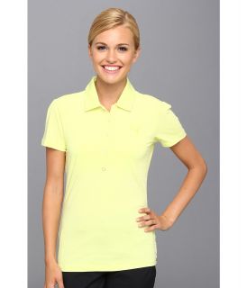 PUMA Golf Barcode Polo Womens Short Sleeve Pullover (Green)