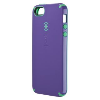 Speck CandyShell Case for iPhone 5   Grape Purple/Malachite Green