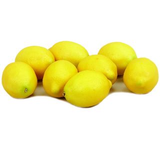 Faux Lemon Bag (set Of 8)