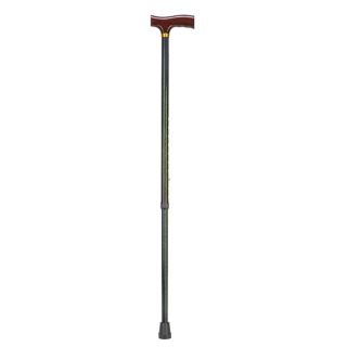 Mabis Duromed Adjustable Green Ice Wood Derby Top Handle Cane (Green ice )