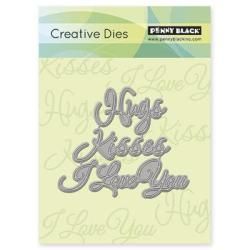 Penny Black Creative Dies  Love Expressions
