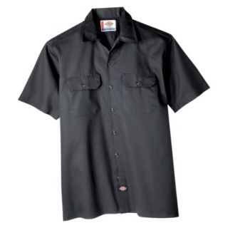 Dickies Mens Original Fit Short Sleeve Work Shirt   Charcoal XXXL Tall