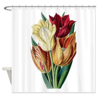  Vintage Tulips Shower Curtain  Use code FREECART at Checkout