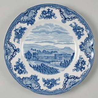 Johnson Brothers Old Britain Castles Blue(Made In England Salad Plate, Fine Chin