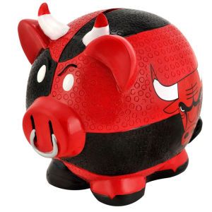 Chicago Bulls Forever Collectibles NBA Thematic Piggy Bank Small