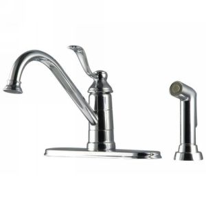 Price Pfister GT34 4PC0 Portland Portland Collection One Handle Kitchen Faucet w