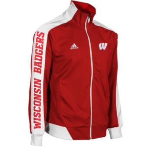 Wisconsin Badgers adidas NCAA Youth Warm Up Jacket