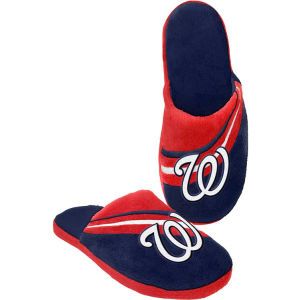 Washington Nationals Forever Collectibles Big Logo Slide Slippers