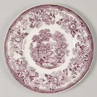 Royal Staffordshire Tonquin Plum Bread & Butter Plate, Fine China Dinnerware   P