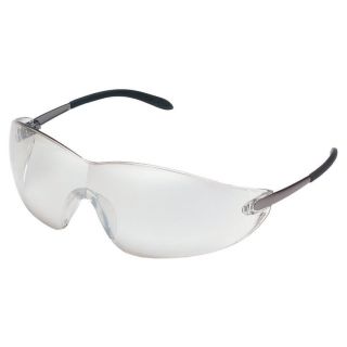 Crews Blackjack Chrome lens Safety Glasses (ChromeLens Tint Indoor/Outdoor Clear MirrorFrame Material MetalLens Material PolycarbonateTemple Length 150 mmStyle Foldable TemplesQuantity 1Weight 0.13 poundsTemple Length 150 mmStyle Foldable Temples