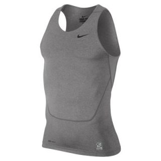 Nike Core Compression 2.0 Mens Tank Top   Carbon Heather