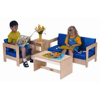 Jonti Craft ThriftyKYDZ 4 Piece Living Room Set 0380TK / 0381TK Color Blue