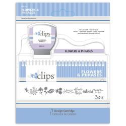 Sizzix Eclips Flowers and Phrases Cartridge