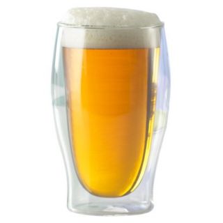 Steady Temp Beer Glass Set of 2   16 oz