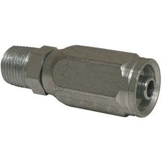 Apache Reusable Hose Coupling   1 Wire, Male Pipe, 1/2in.