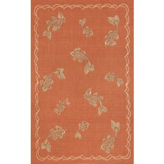 Lucky Fish Outdoor Area Rug (411 X 76)