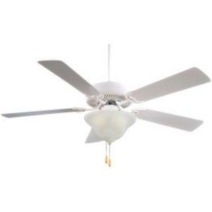 Minka Aire MAI F648 SWH Contractor Uni pack 52 5 Beveled Edge Blade Ceiling Fan