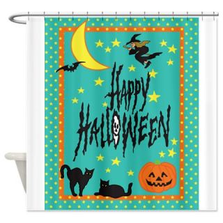  Green Halloween Shower Curtain  Use code FREECART at Checkout