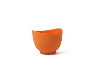 ISI 1.5 qt Flexible Mixing Bowl w/ Secure Grip Texture & Form Anywhere Spout, Orange