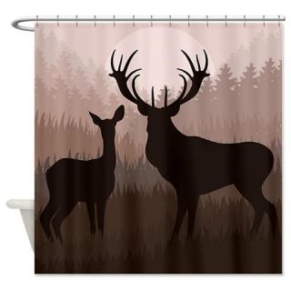  Deer Shower Curtain  Use code FREECART at Checkout