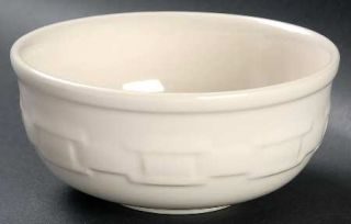 Longaberger Woven Traditions Ivory 5 All Purpose Bowl, Fine China Dinnerware  