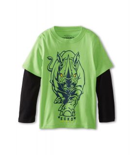 Ecko Unltd Kids Rhino Slider Boys T Shirt (Green)