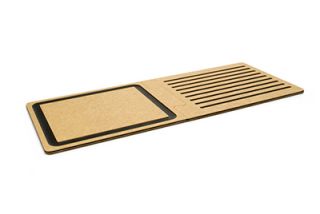 Epicurean Modular Cutting Board, 27x11 in, Natural/Slate