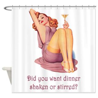  SHAKEN OR STIRRED copy.png Shower Curtain  Use code FREECART at Checkout