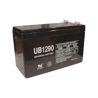 UPG Sealed Lead Acid Battery   AGM type, 12V, 7 Amps, Model# UB1270