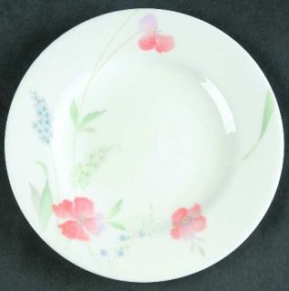 Mikasa Just Love Salad Plate, Fine China Dinnerware   Green,Blue&Peach Floral