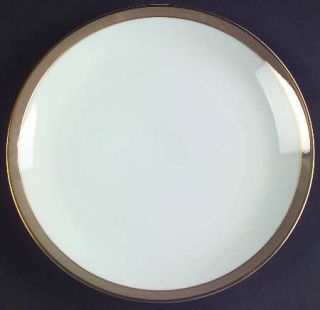 Rosenthal   Continental Corona Taupe Salad Plate, Fine China Dinnerware   Rhythm