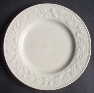 Royal Stafford Sherwood Oak Salad Plate, Fine China Dinnerware   All White,Embos