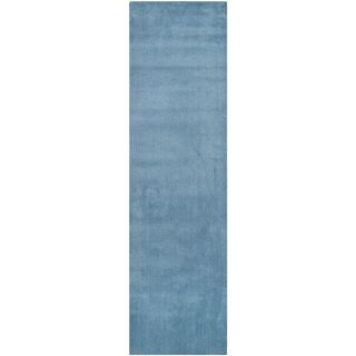 Safavieh Hand loomed Himalaya Blue Wool Rug (23 X 10)