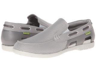 Crocs Beach Line Boat Slip Mens Shoes (Gray)